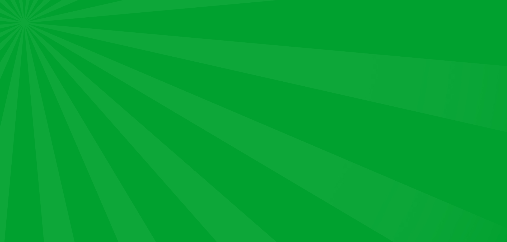 A two-tone green background